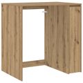 vidaXL Kabinet na práčku s úložiskom Remeselný dub 87 x 60 x 89 cm