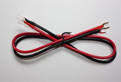 Propojovacie káble pre batérie, meniče, d.50 cm, 5 mm2, 2x vidlička M6 - pár (3WR-BVR4UT4-6)