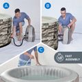 AVENLI NICE jacuzzi CIHLA - nafukovací vírivka pre 6 osôb