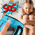 Setty SD-100 FunKids detské inteligentné hodinky, modrá (GSM116919)