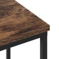 vidaXL Nočný stolík 2 ks Dymová dub 38 x 30 x 48 cm Kompozitné drevo