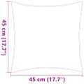 vidaXL Vankúše do exteriéru 4 ks bledomodré 45x45 cm