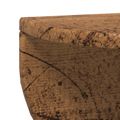 vidaXL Stenná polica 2 ks Staré drevo 48 x 24 x 24 cm Kompozitné drevo