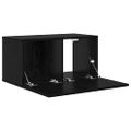 vidaXL Zostava TV skriniek 60 x 30 x 30 cm Čierna Kompozitné drevo