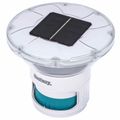 Bestway Plávajúce solárne svetlo s LED pásikmi Biela Ø 7,6 cm PC a ABS