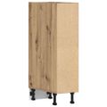 vidaXL Spodná skrinka "Riga", dub artisan 20x44,5x81,5 cm