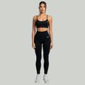 Športová podprsenka Seamless String Black - STRIX, veľkosť L