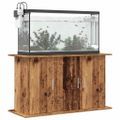 vidaXL Stojan na akvárium staré drevo 101x41x58 cm kompozitné drevo