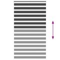 vidaXL Zebra roleta čierna 130x200 cm šírka látky 125,9cm polyester