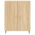 vidaXL Vysoká skrinka dub sonoma 69,5x34x180 cm spracované drevo