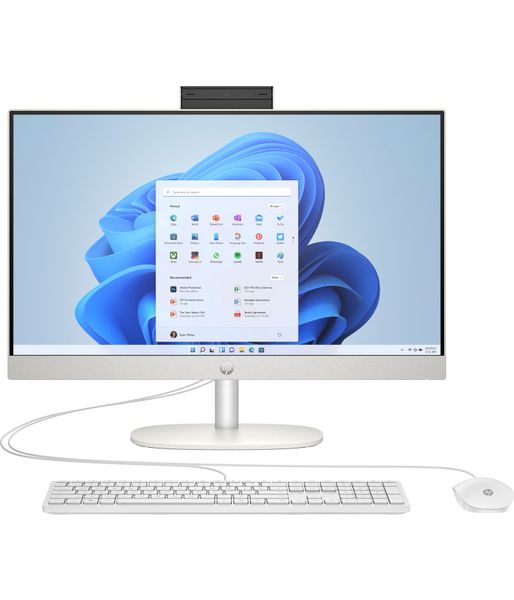 HP 24/24-cr0002nc/23,8''/FHD/R5-7520U/16GB/512GB SSD/AMD int/W11H/White/2R