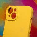 Silikónové puzdro pre Samsung Galaxy S23 FE žlté