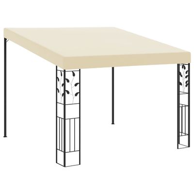 vidaXL Nástenný altánok krémový 3x3x2,5 m