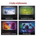 LED ambiantný RGB GoSmart osvietenie EMOS ZTV65 za TV 65“ (164 cm)