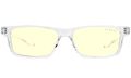 GUNNAR kancelářske/herní brýle  CRUZ KIDS LARGE (8-12) CRYSTAL jantarová skla BLF 65 NATURAL focus Brýle, kancelárské, herní, bílé obroucky, jantarová skla, pro deti 8–12 let