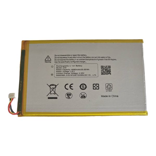 Cubot TAB 30 Battery Li-Ion 6580 mAh