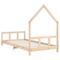 vidaXL Rám detskej postele 90x200 cm masívna borovica