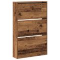 vidaXL Skriňa na topánky 80 x 21 x 125,5 cm Kompozitné drevo