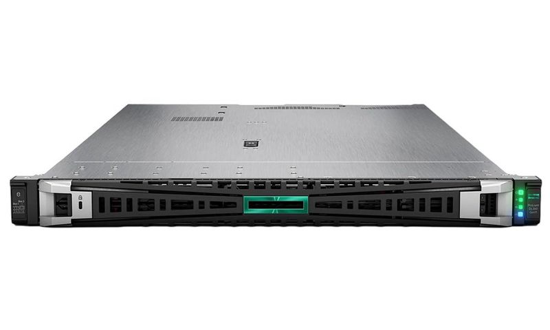 HPE PL DL360g11 4510 (2.4G/12C) 2x32G 2x960G VROC 4LFF LPC 2x800W 4x1G Server, Intel Xeon Silver 4510, 2× 32 GB DDR5, 2× 960 GB SSD, Intel VROC, 4 LFF, 4× 1GbE, 2× 800 W, 1U rack