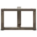vidaXL Nohy konferenčného stolíka v tvare T, 2 ks, čierne, 40x25x(30-31) cm, oceľové