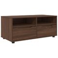 vidaXL TV skrinka 100 x 48 x 43 cm Hnedý dub Kompozitné drevo