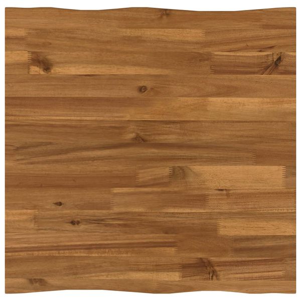 vidaXL Obdĺžnikový stôl 60 x 60 x 3,5 cm Štvorcový Prírodná