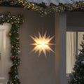 vidaXL Vianočné svetlá s LED 3 ks, skladacie, biele 57 cm
