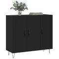 vidaXL Komoda biela 90x34x80 cm kompozitné drevo