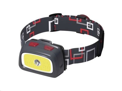 Čeľovka EMOS P3531 CREE LED + COB LED, 330 lm, 65 m, 3 × AAA