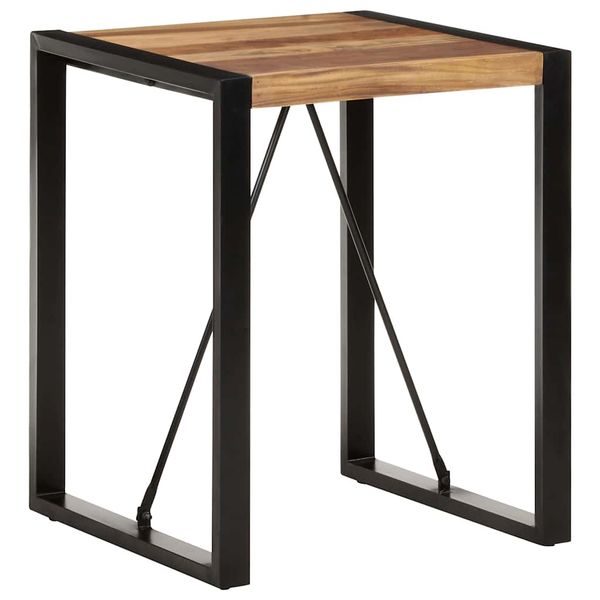 vidaXL Jedálenský stôl 60x60x75 cm, akáciový masív