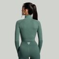 Dámský top Cropped Seamless Moss - STRIX, veľkosť L