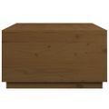 vidaXL Konferenčný stolík medovo-hnedý 80x80x45 cm borovicový masív