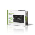 Nedis VCON3463BK - HDMI™ Převodník | SCART Zásuvka | Výstup HDMI ™ | 1cestný | 1080p | 1.2 Gbps | ABS | Černá Prevodník, SCART vstup na HDMI výstup, USB napájení, cerný