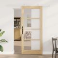 vidaXL Posuvné dvere ORKDAL 86 x 198,5 cm Prírodná