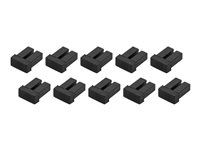 Fiber Optic Dust Caps - SFP Port Dust Covers (SFPLCCAP10) - Krytka proti prachu - čierna (balenie 10)