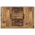 vidaXL Servírovacia skriňa Staré drevo 89 x 34,5 x 57 cm