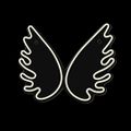 Neon PLEXI LED krídla biela FPNE09X Forever Light