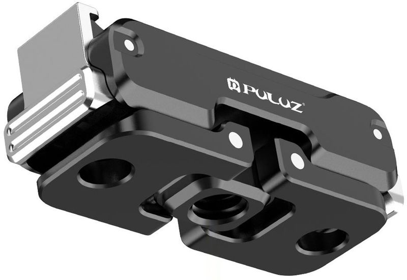 PULUZ Magnetický kovový držiak pre DJI Osmo Nano (čierny)