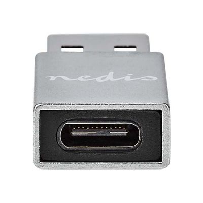NEDIS PROFIGOLD USB-A/USB 3.2 Gen 1 adaptér/ USB-A zásuvka - USB-C zásuvka/ hliník/ stredná/ BOX Adaptér, USB 3.2 Gen1, zásuvka USB - zásuvka USB-C, hliník, stredná