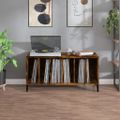 vidaXL Skrinka na platne dymový dub 100x38x48 cm kompozitné drevo