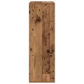 vidaXL Servírovacia skriňa so zásuvkou Staré drevo 30,5 x 27 x 84,5 cm