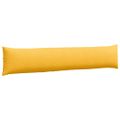 vidaXL Vankúše na pohovku 2 pcs Svetložltá 200 x 40 cm