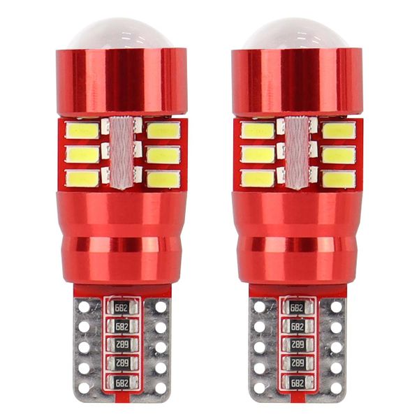 LED CANBUS 27SMD 3014 T10e (W5W) White 12V / 24V