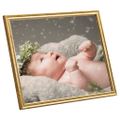 vidaXL Fotorámiky na stôl, koláž 5 ks, zlaté 21x29,7 cm, MDF