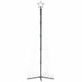 vidaXL LED vianočný stromček 495 LED farebné 300,5 cm