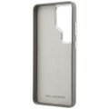 Puzdro Karl Lagerfeld Saffiano Double Heads Metal pre Samsung Galaxy S26 Ultra strieborné
