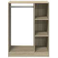 vidaXL Šatník dub sonoma 77x48x102 cm kompozitné drevo