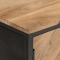 vidaXL Komoda 120x30x75 cm masívne akáciové drevo