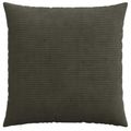 vidaXL Poťah na podložku 2 pcs HEERLEN Antracitová 80 x 80 cm manšestr