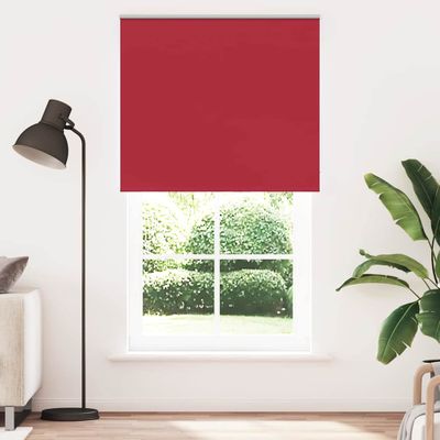 vidaXL Roleta Zatemnenie červená 120x230 cm Šírka látky 116,6 cm